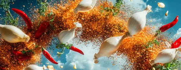 Estetik detaylarla hazırlanmış, tabakta adeta bir sanat eseri gibi sunulan şık bir yemek.